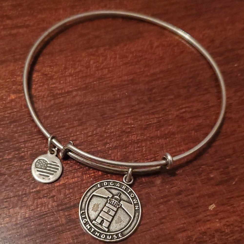Alex and Ani Edgertown Lighthouse Martha's Vineyard, MA bracelet